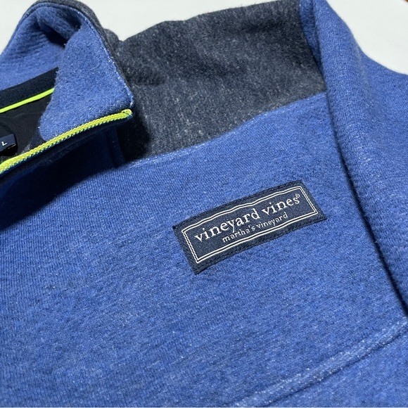 VINEYARD VINES Mens Saltwater Fleece Shep Shirt - Picture 7 of 8
